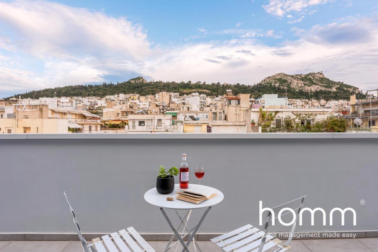 Homm Trikoupi Residence Athene Buitenkant foto