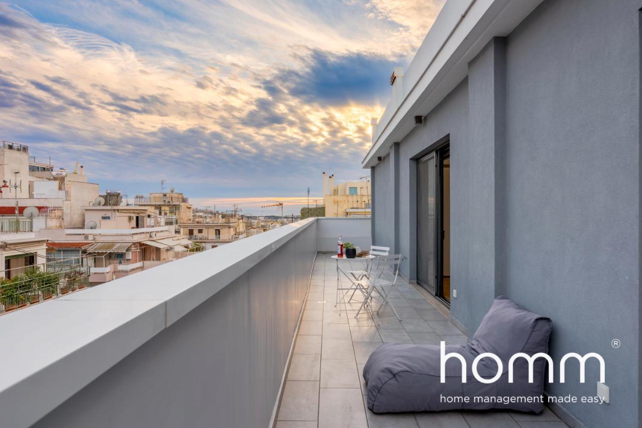 Homm Trikoupi Residence Athene Buitenkant foto