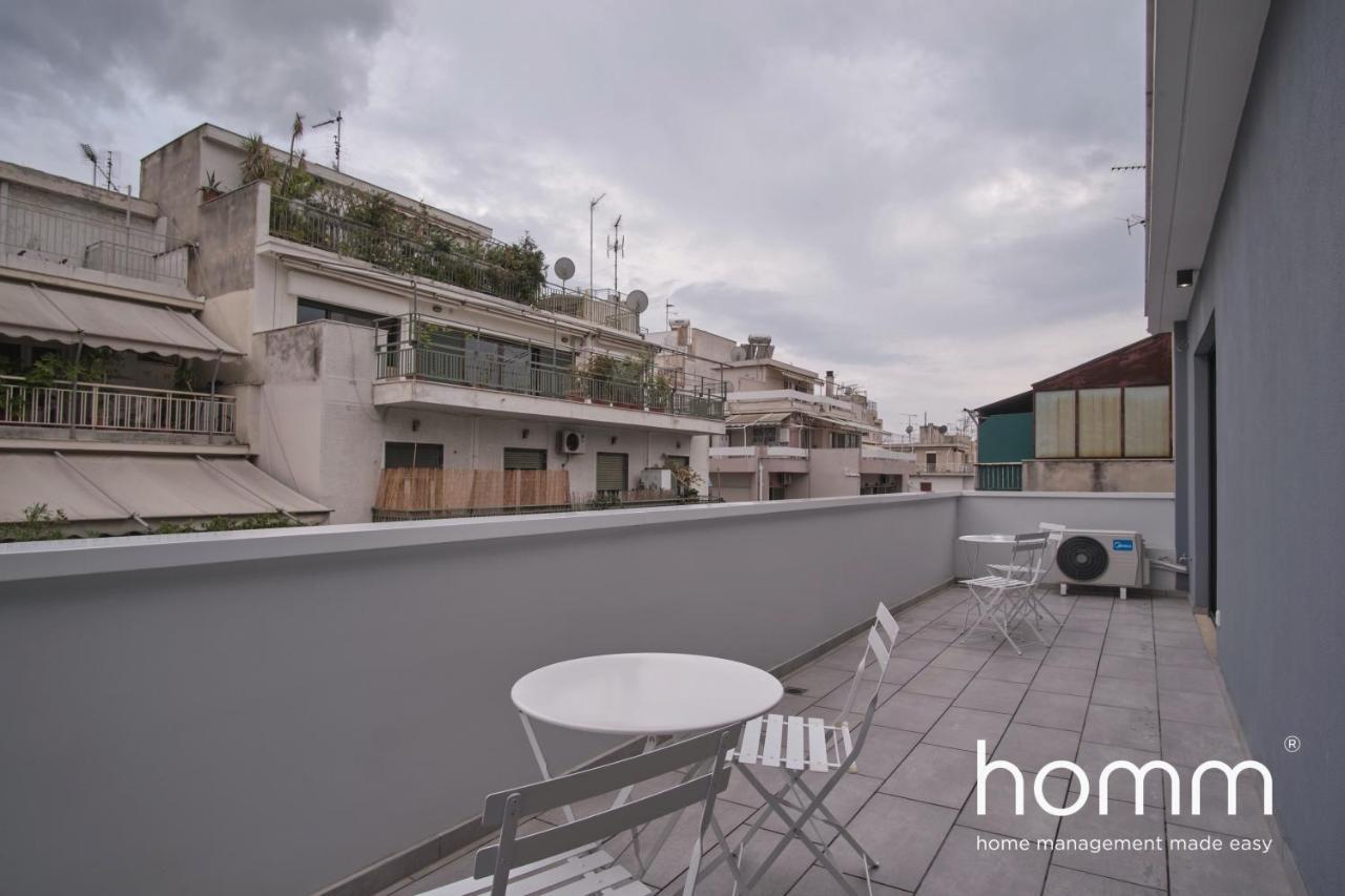 Homm Trikoupi Residence Athene Buitenkant foto